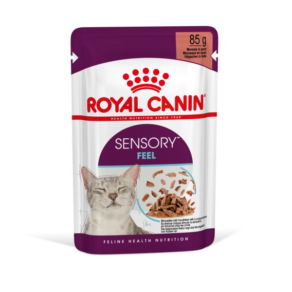 Влажный корм Royal Canin Польша Sensory Feel для прихотливых кошек в соусе