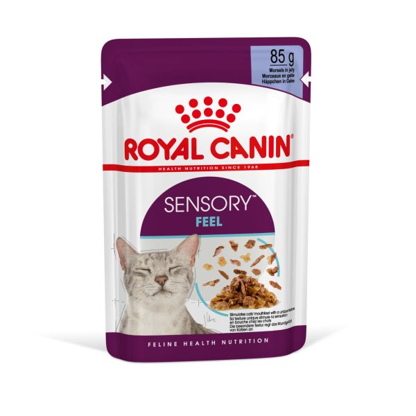 Влажный корм Royal Canin Польша Sensory Feel для прихотливых кошек в желе