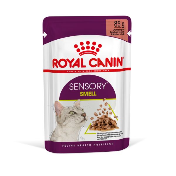Влажный корм Royal Canin Польша Sensory Smell для прихотливых к аромату кошек в соусе