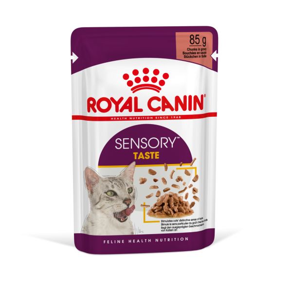 Влажный корм Royal Canin Польша Sensory Taste для прихотливых по вкусу кошек в соусе