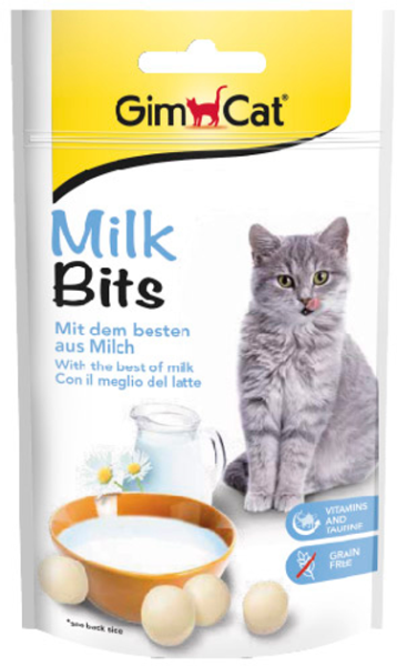 Ласощі GimCat Німеччина таблетки для котів ГрасБітс