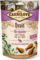 Лакомство Carnilove Чехия с перепелом и орегано для собак