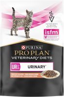 Влажный корм Pro Plan Purina Франция Veterinary Diets UR Urinary для растворения струвитных камней с лососем