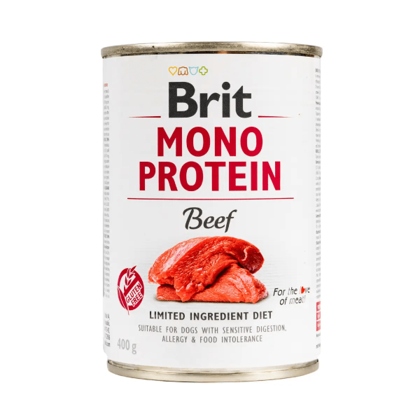 Вологий корм Care Brit Mono Protein для собак з яловичиною