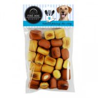 Лакомство Fine Dog Чехия для собак, Печенье Рулетики фаршированный Микс,