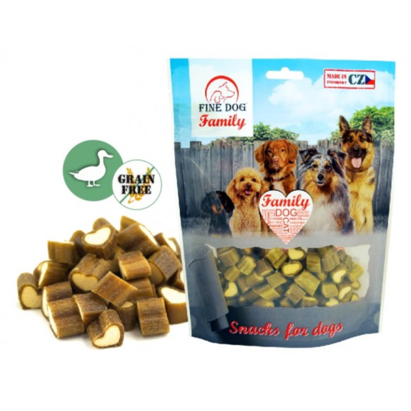 Лакомство Fine Dog Чехия для собак, утка, рыба, крахмал,