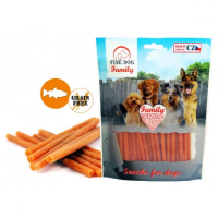 Лакомство Fine Dog Чехия для собак, лосось, крахмал,