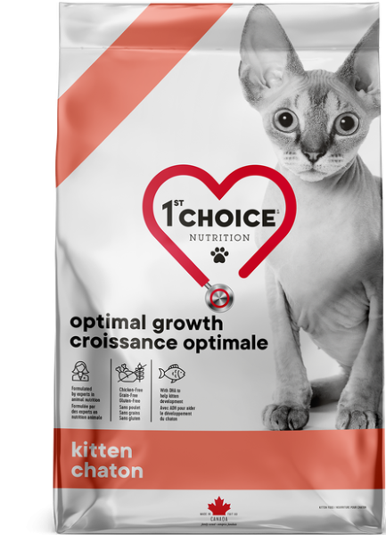 Сухой корм 1st Choice Канада Kitten для котят с треской и селедкой