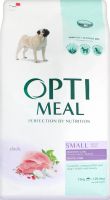 Сухой корм Optimeal Украина Dog Adult Small для взрослых собак малых пород с уткой