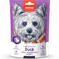 Лакомство Wanpy Китай Кость с вяленой уткой Dack&Rawhiide для собак