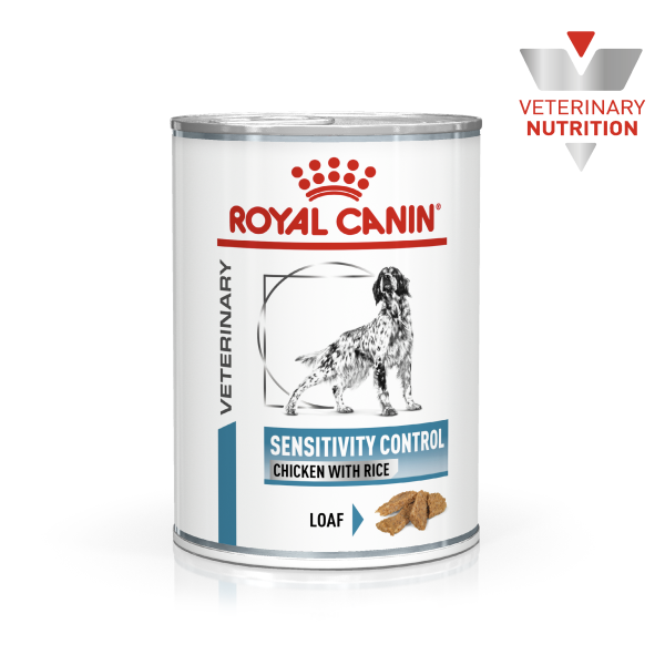 Вологий корм Royal Canin Польща Sensitivity Control для собак з харчовою непереносимістю з куркою та рисом