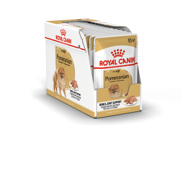 Влажный корм Royal Canin Польша Pomeranian для собак породы шпиц