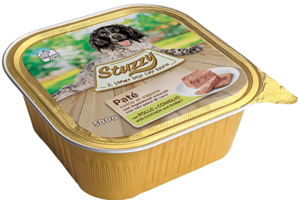 Влажный корм Stuzzy Лихтенштейн для собак Курица кролик паштет